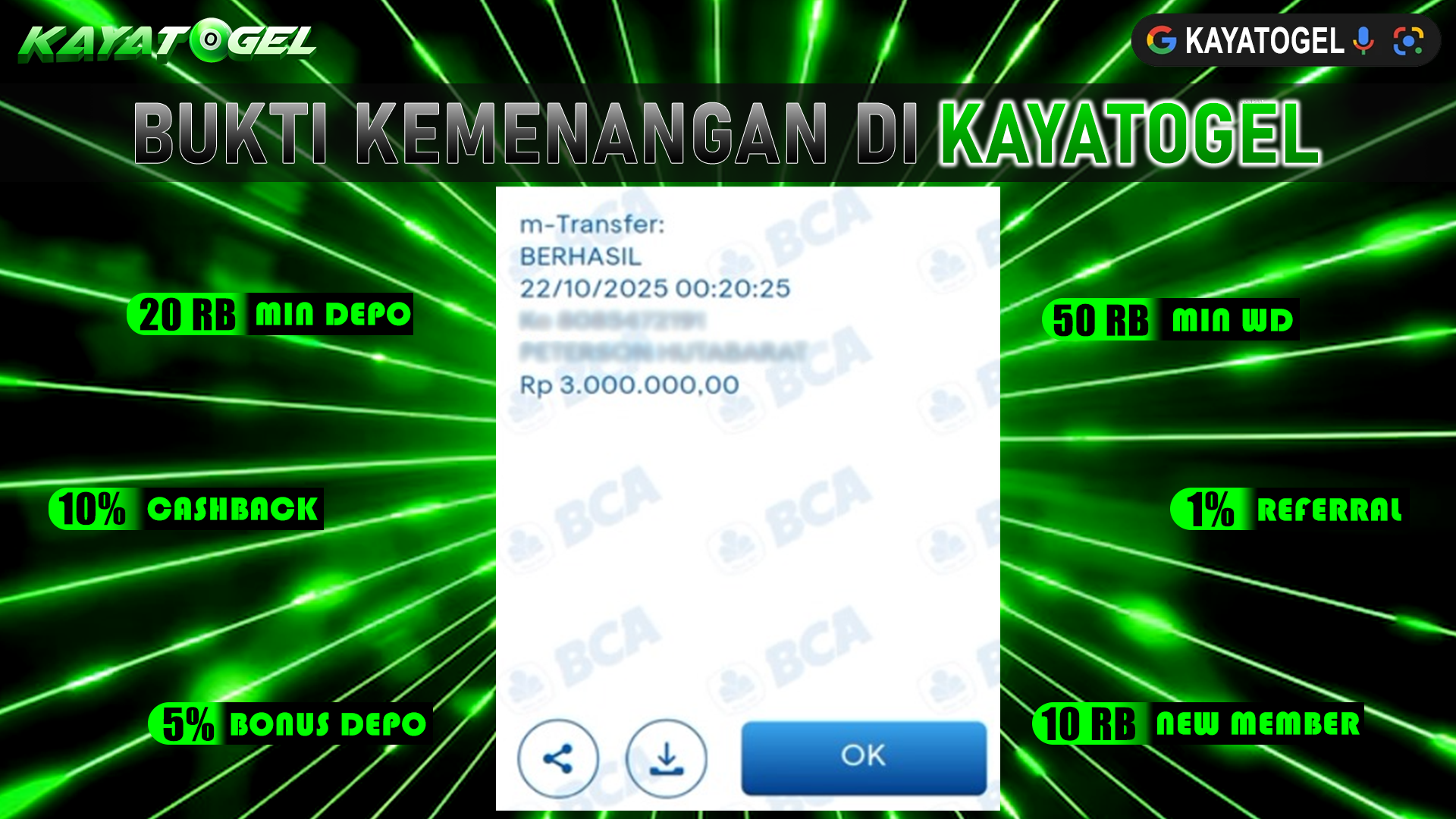 KAYATOGEL JACKPOT SLOT MONKEY BONANZA Rp.3.000.000.,- LUNAS