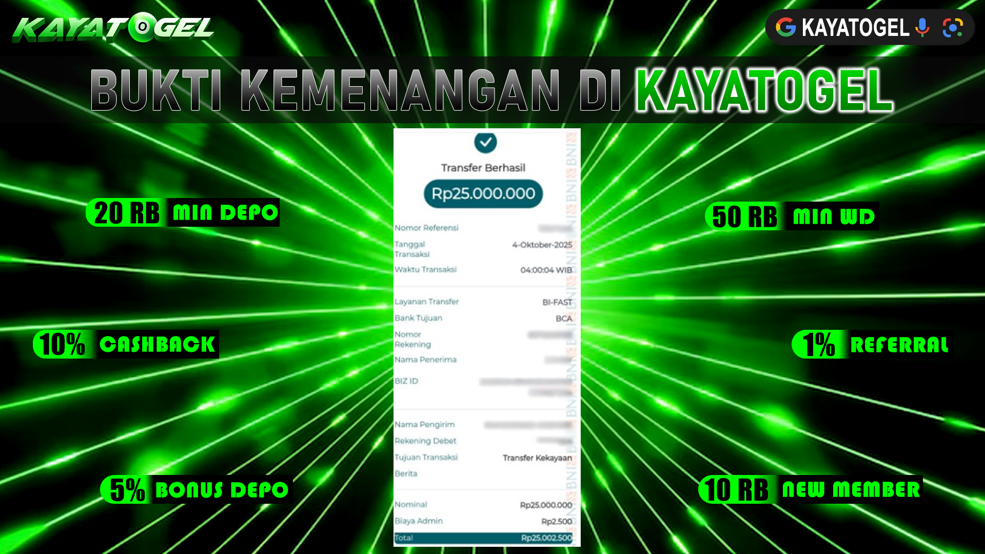KAYATOGEL JACKPOT SLOT SWEET BONANZA 1000 DICE Rp.25.000.000.,- LUNAS